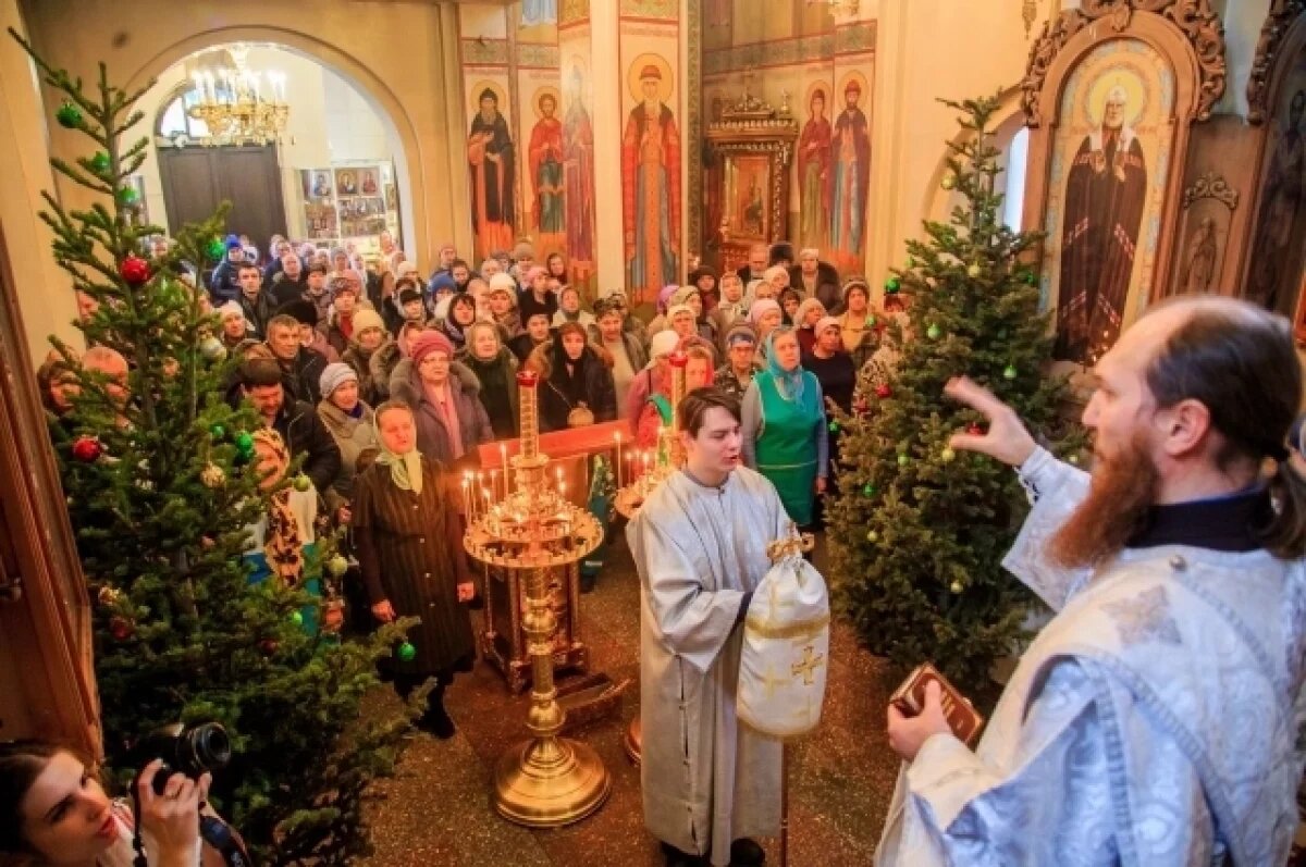    Крещенский сочельник.