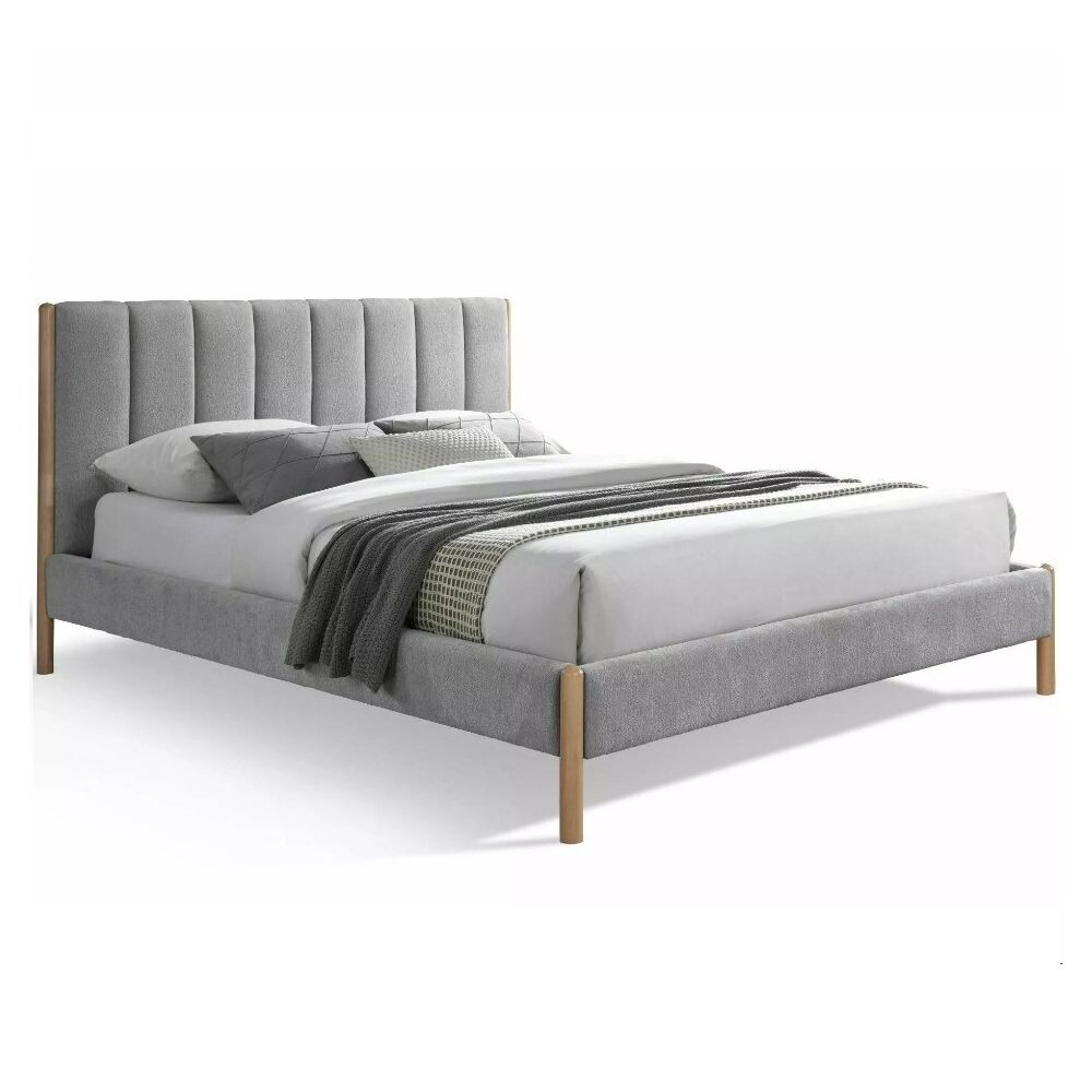 Кровать SIGNAL BELMONT Raven 06 серый/орех, 160/200