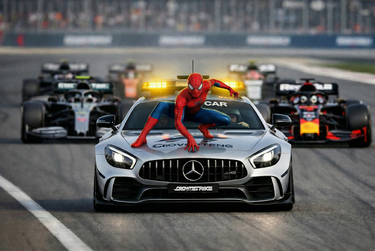 Почему автомобиль безопасности в «Формуле-1» — это не болид?