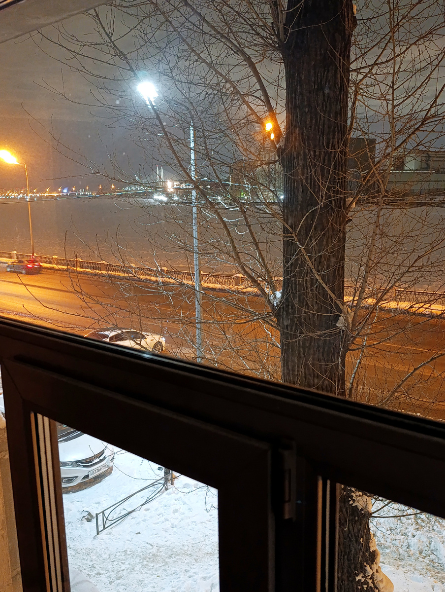 Вид из окна спальни. Все фото автора. 