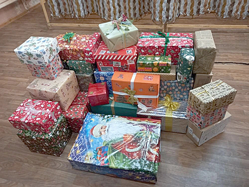    Акция «Новогодний подарок для солдата». / ФОТО автора Администратор