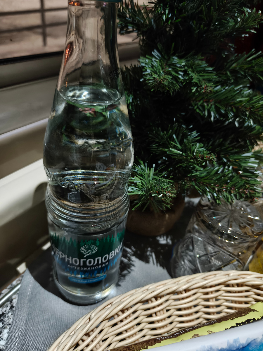 Новогоднее купе спального вагона