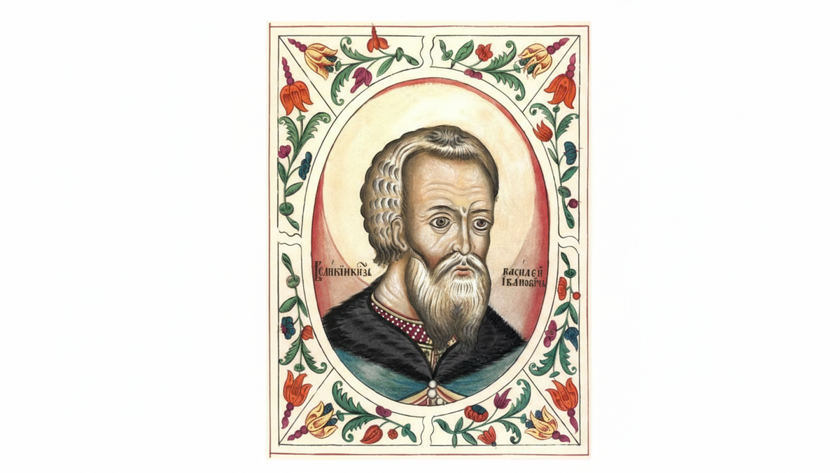 Великий князь Василий III с бородой