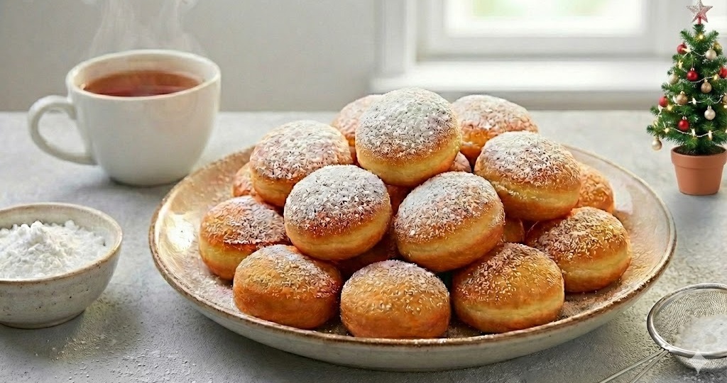 Гора пончиков из одной пачки творога: мягкие как пух, с хрустящей корочкой!