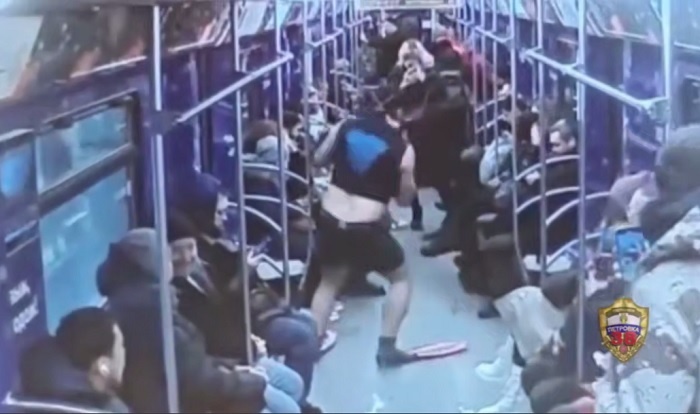    На фото стоп-кадр видеоматериала ТГ-канала Ирины Волк Татьяна Пшеничная