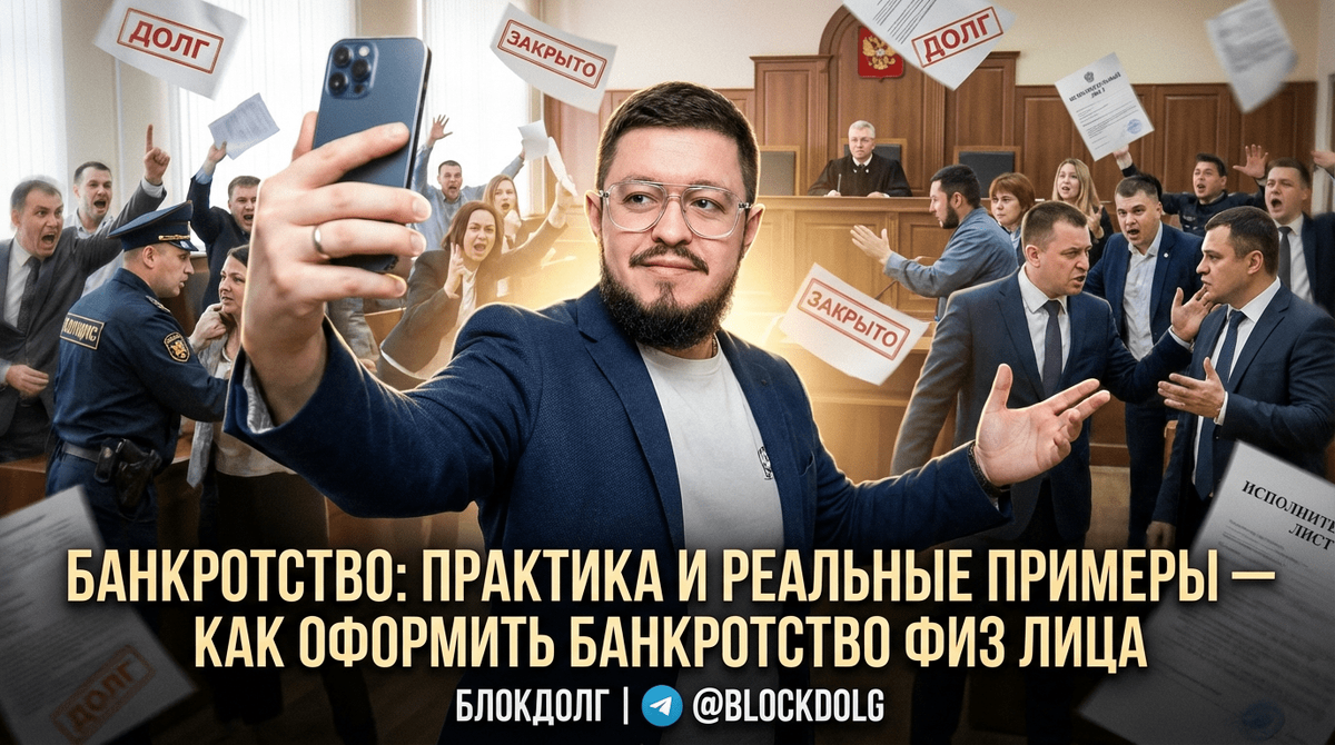    Практика оформления банкротства физических лиц Максим
