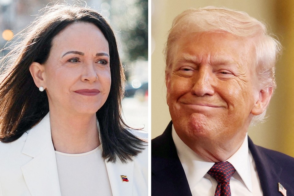    После того, как Штаты похитили венесуэльского президента Николаса Мадуро, оппозиционерка решила напомнить Вашингтону о себе REUTERS