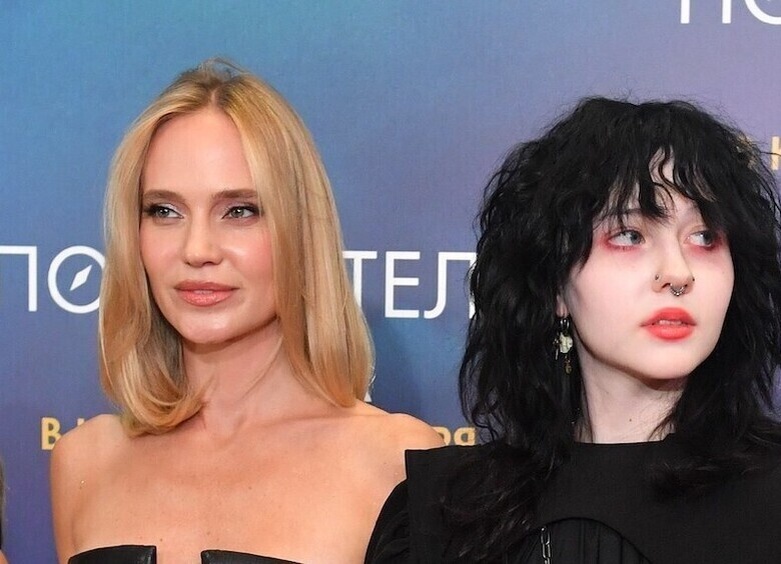     певица Глюкоза с дочерью Лидией