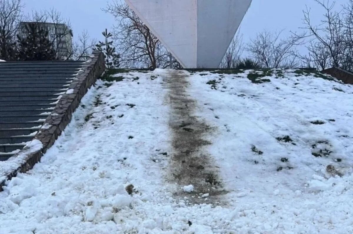    Краснодарцам запретили кататься на тюбингах возле воинских мемориалов