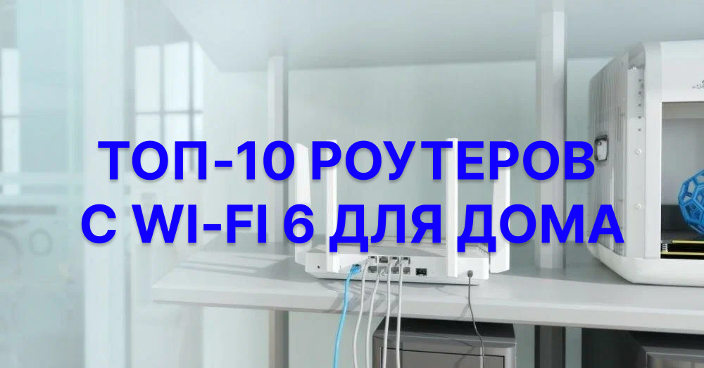 Современный роутер с Wi‑Fi 6 в интерьере квартиры