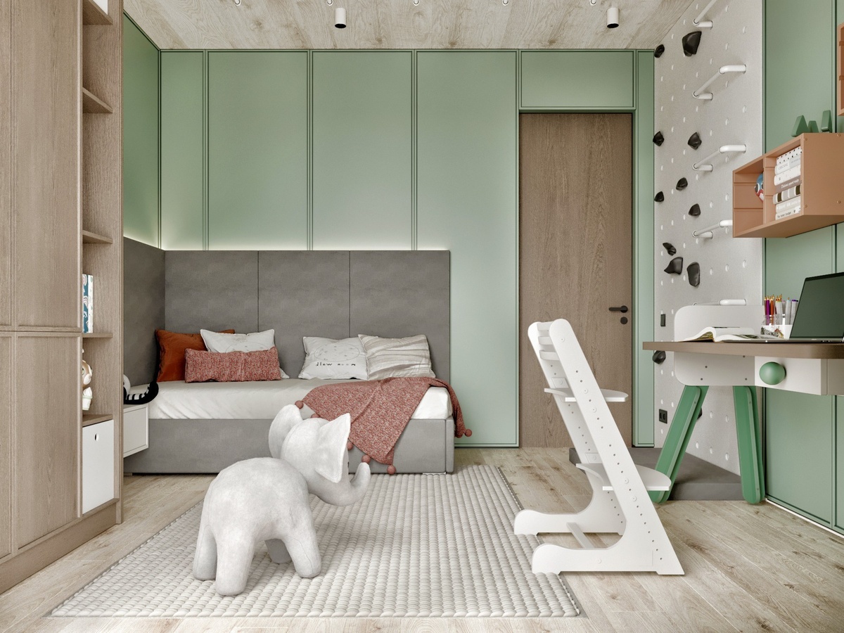 Детская комната в загородном доме от бюро TB.Design