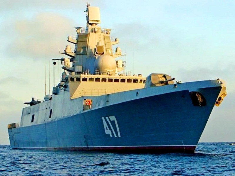 Фрегат «Адмирал Горшков» несёт на себе «леденящую душу угрозу»