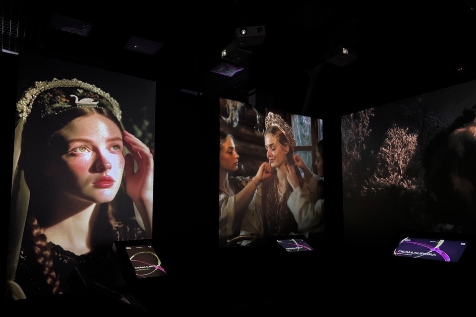    Российская художница обращается к славянскому и северному фольклору Анастасия СЕМДЯНОВА