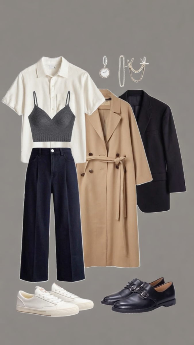 Пример капсульного гардероба.