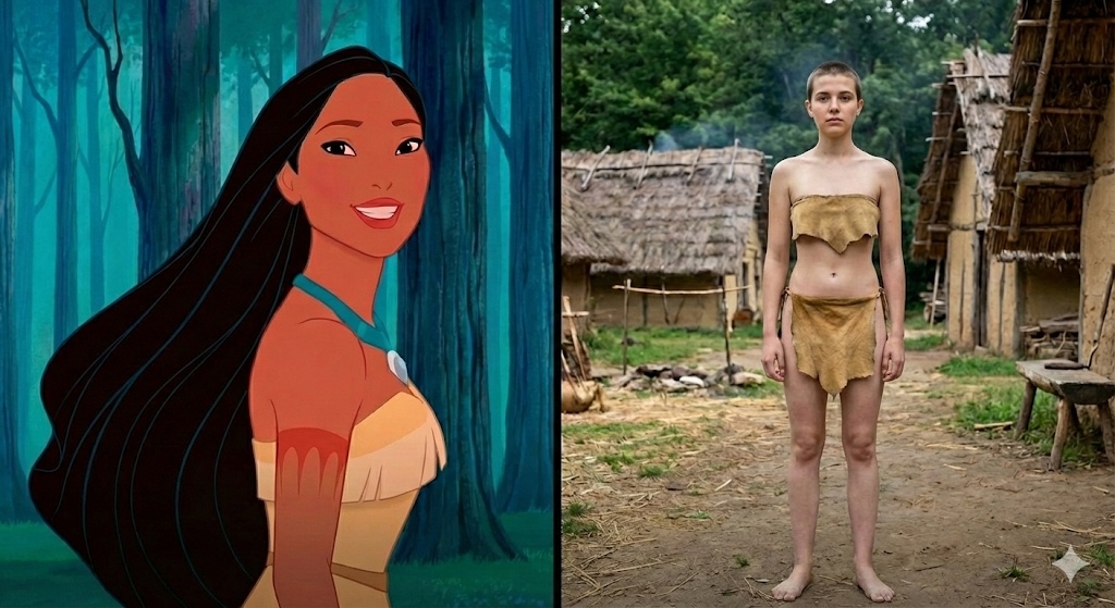 Миф против реальности. Когда Джон Смит прибыл в Америку, Покахонтас была ещё ребенком, что делает версию о страстном романе невозможной