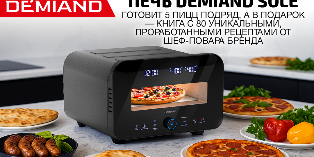 Печь Demiand Sole: технологии, которые меняют готовку