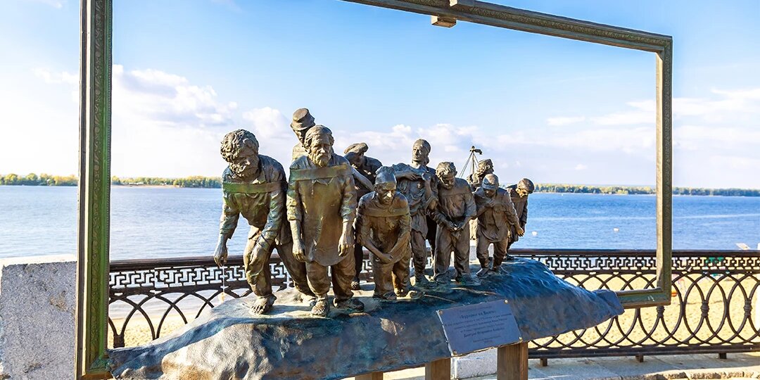 Достопримечательности городов на Волге.