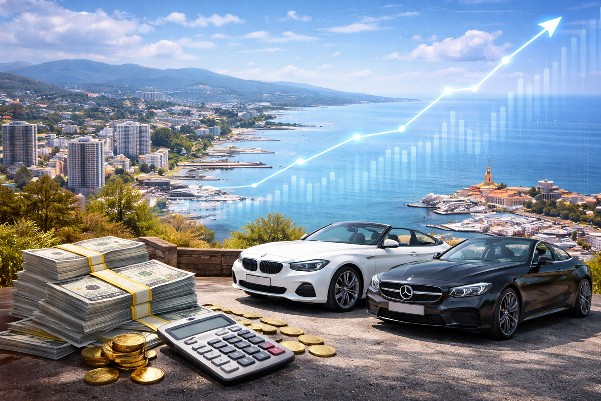 Аренда автомобилей в Сочи