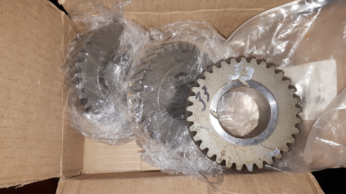 Шестерня 1ой передачи 2101