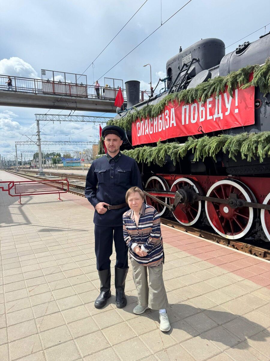 Поезд Победы в Гомеле