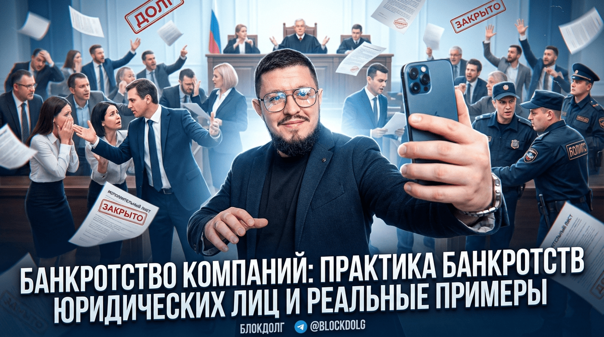    Практика банкротств компаний и реальные кейсы Максим