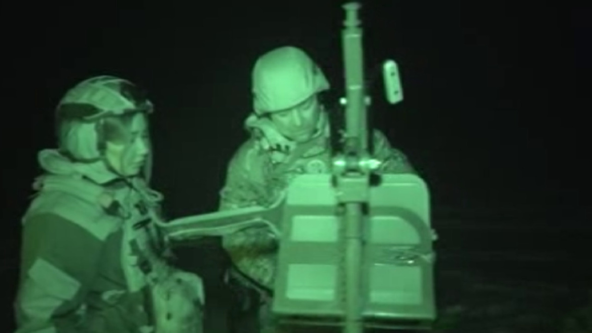    Украинский беспилотник уничтожила мобильно-огневая группа разведывательной роты «Барс-Курск»