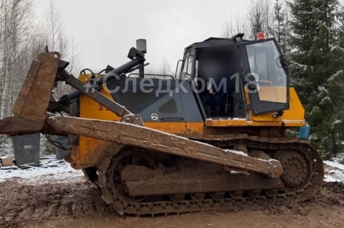    В Удмуртии будут судить водителя бульдозера, сбившего коллегу