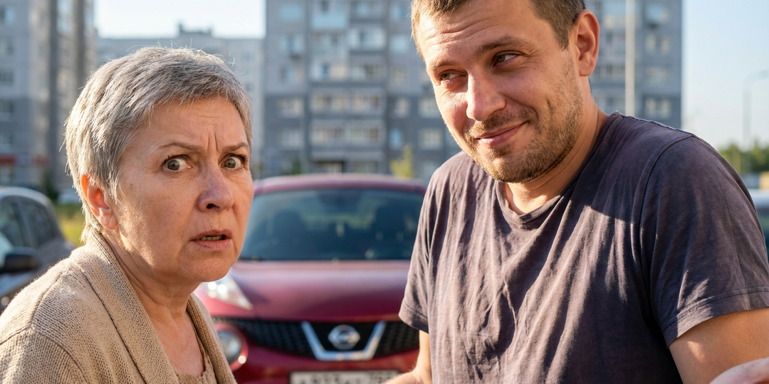 Зять взял мою машину без спроса и вернул ее с царапиной, сделав вид, что так и было