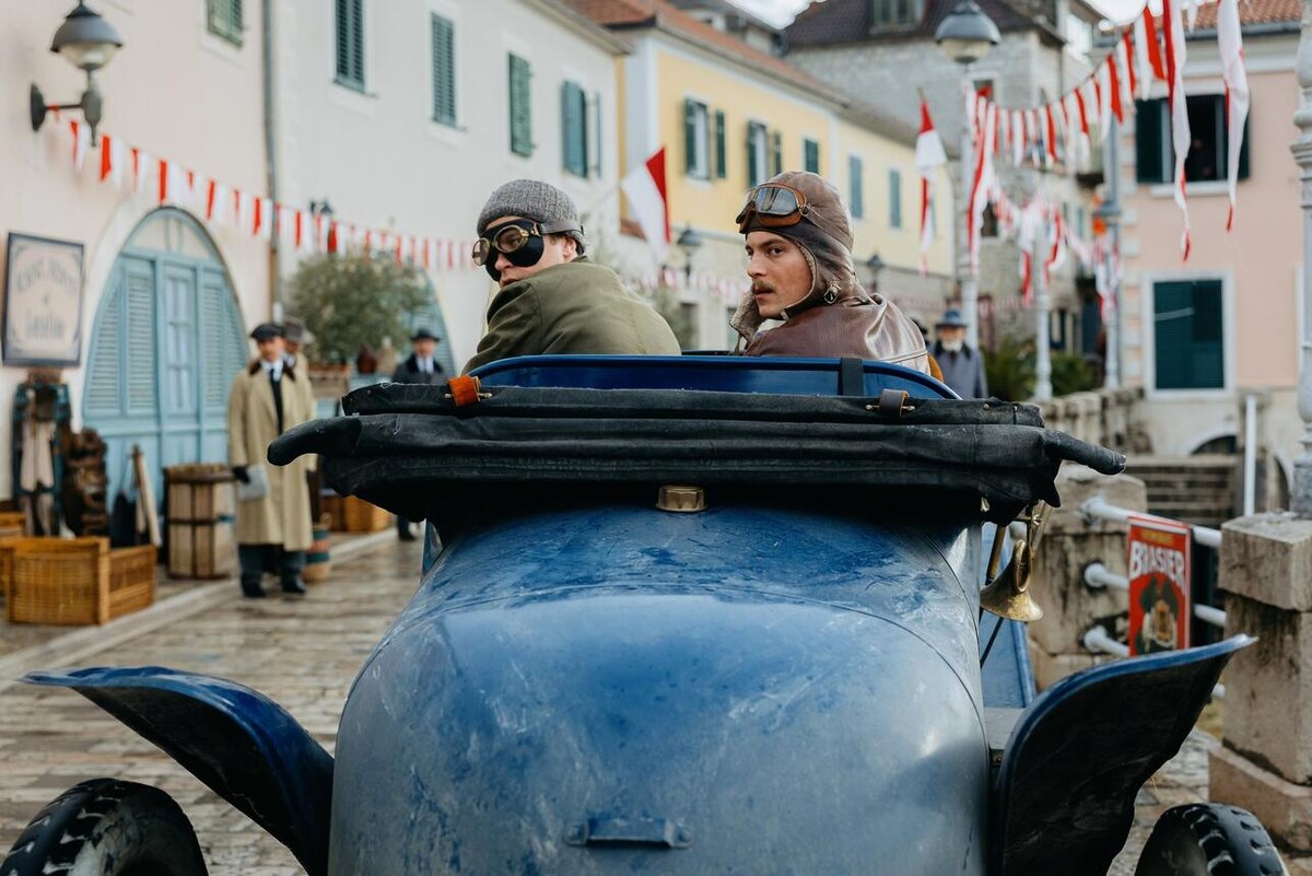    Кадр со съемок фильма «Битва моторов», реж. Илья Маланин Централ Партнершип