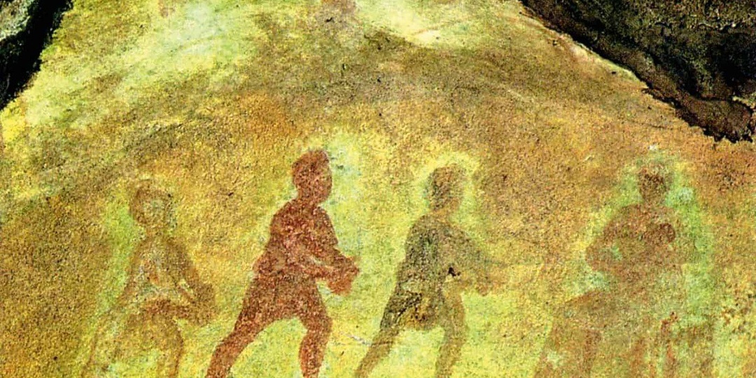 Первое изображение волхвов встречается в Римских катакомбах