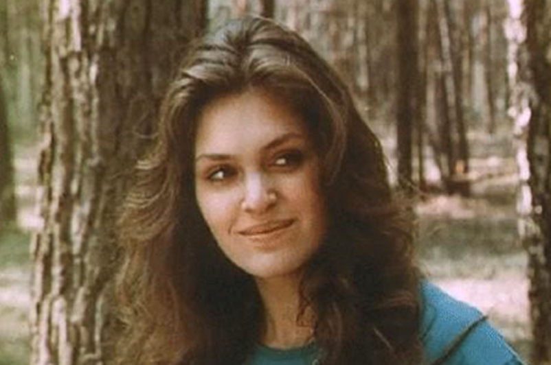 на фото Марина Могилевская в юности