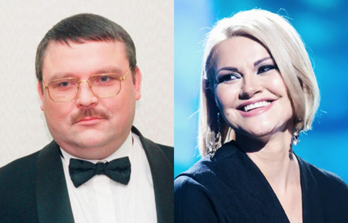 на фото Михаил и Ирина Круг 