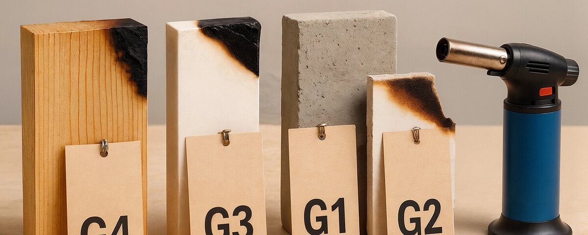 Группы горючести строительных материалов