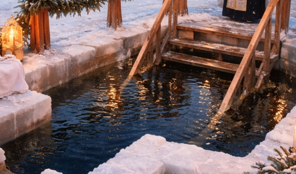 Опрос: 14% россиян планируют купание на Крещение