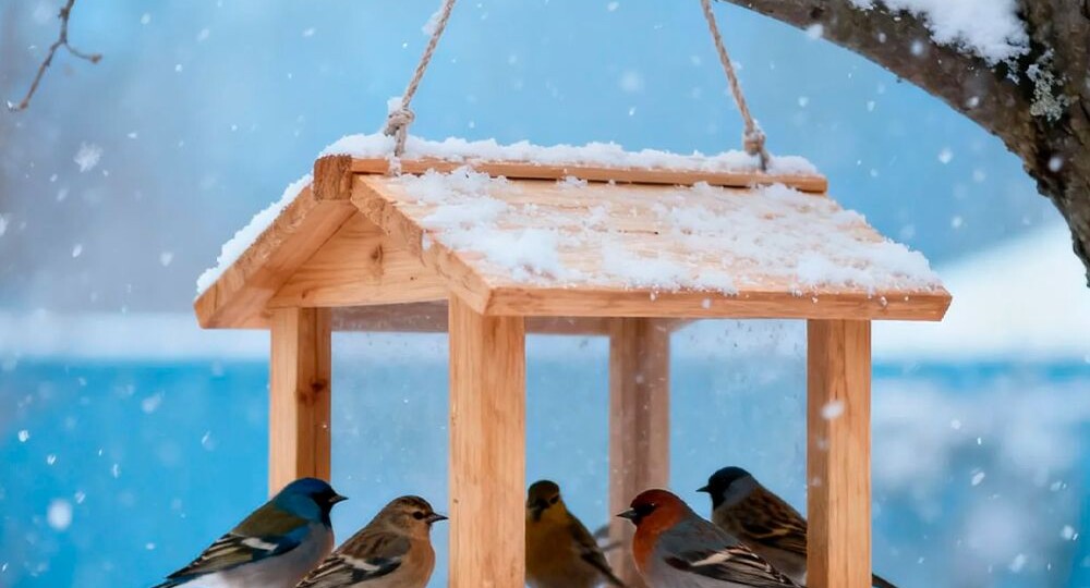 Почему важно и нужно подкармливать птиц зимой в саду
