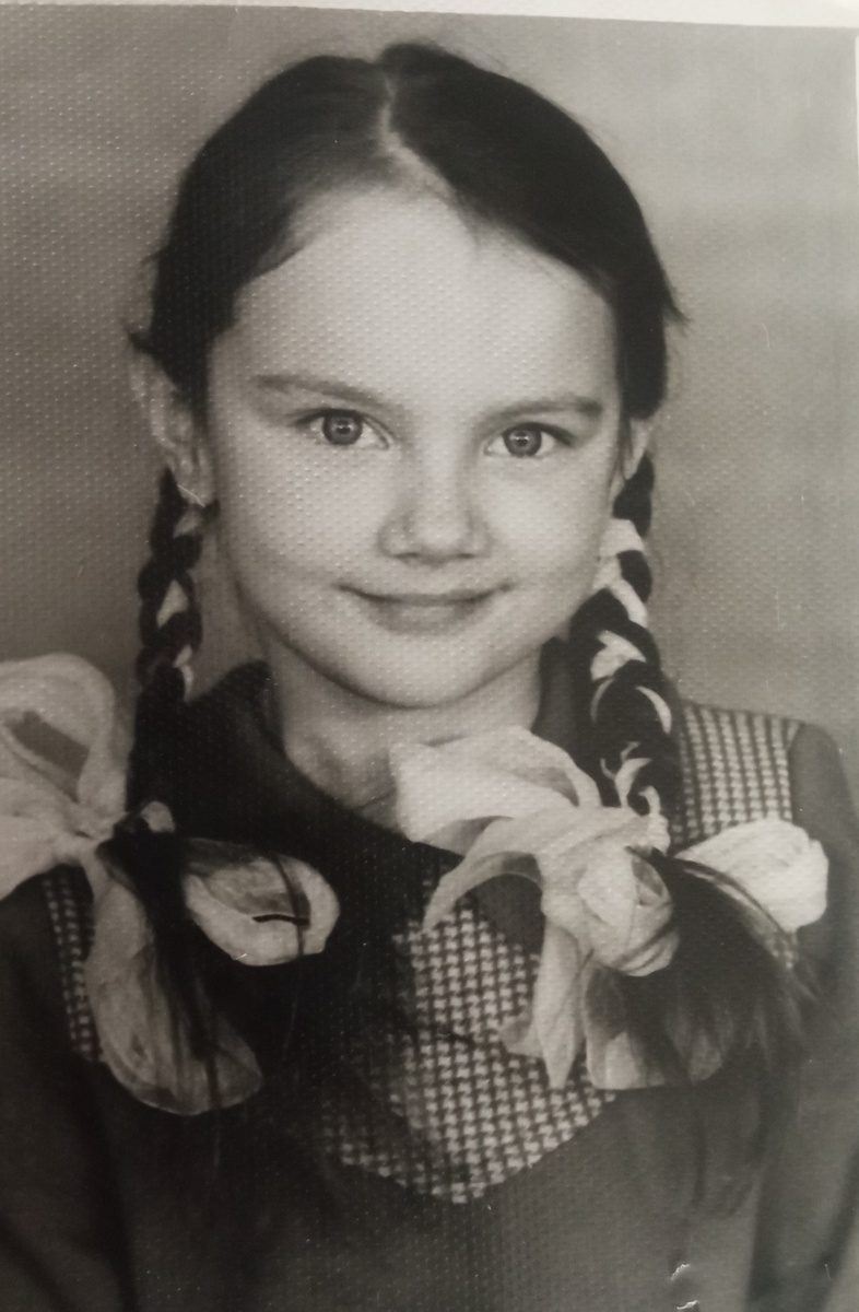 На фотографии мне лет пять с половиной