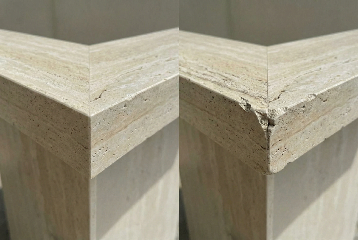 «Реальность против чертежа. Травертин сам диктует правила игры».