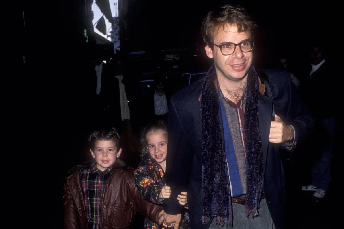 Рик Моранис с детьми