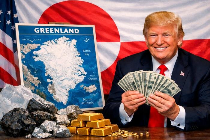 Почему Трамп хотел купить Гренландию? Вся правда об огромном острове, который решил стать независимым. Обложка © GPTChat