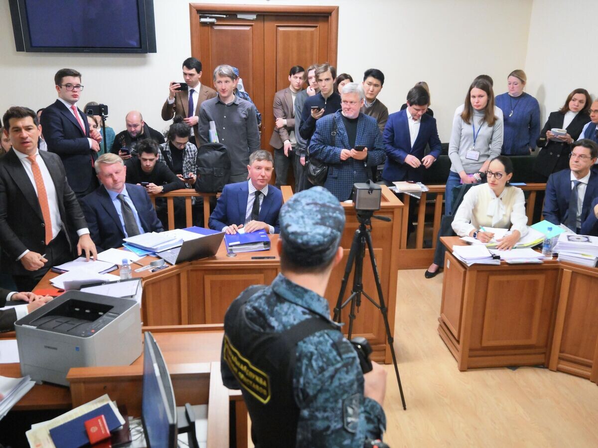    Предварительные слушания по иску Банка России к бельгийскому Euroclear Bank в арбитражном суде Москвы | © РИА Новости / Юрий Кочетков