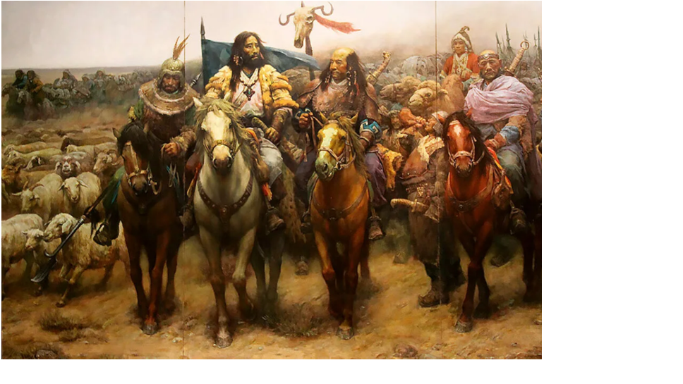 Гунны в походе