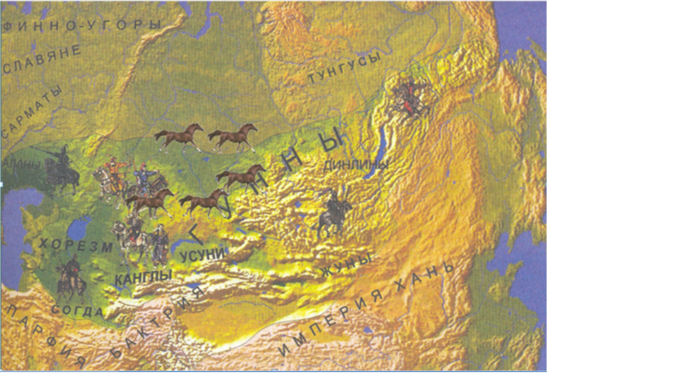 Гунны. I тысячелетие до н. э.