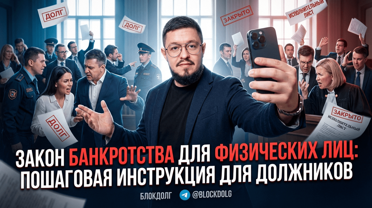    Пошаговая инструкция по банкротству для должников Максим