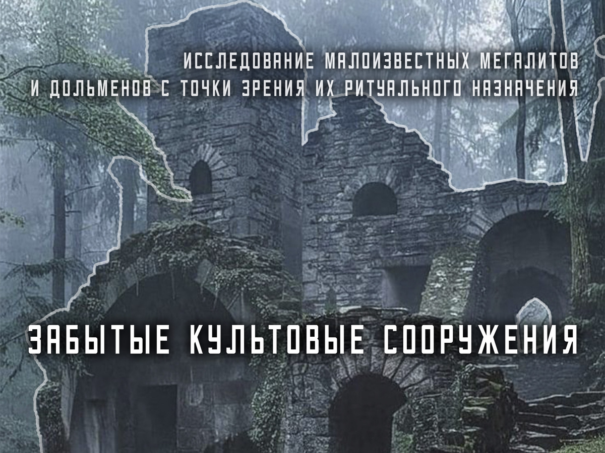 Забытые культовые сооружения - исследование малоизвестных мегалитов и дольменов с точки зрения их ритуального назначения