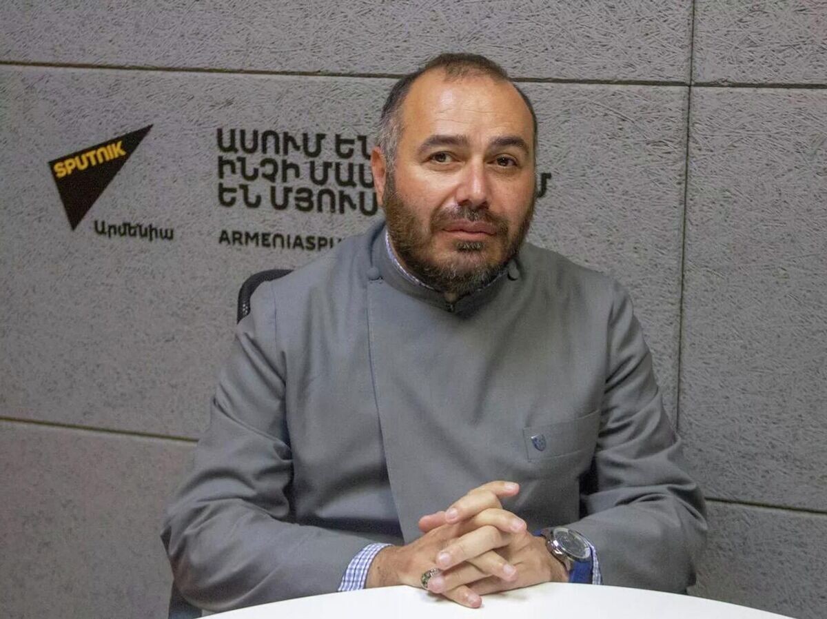    Глава Масяцотнской епархии Армянской апостольской церкви (ААЦ) архиепископ Геворг Сароян | © Sputnik / Zara Mika