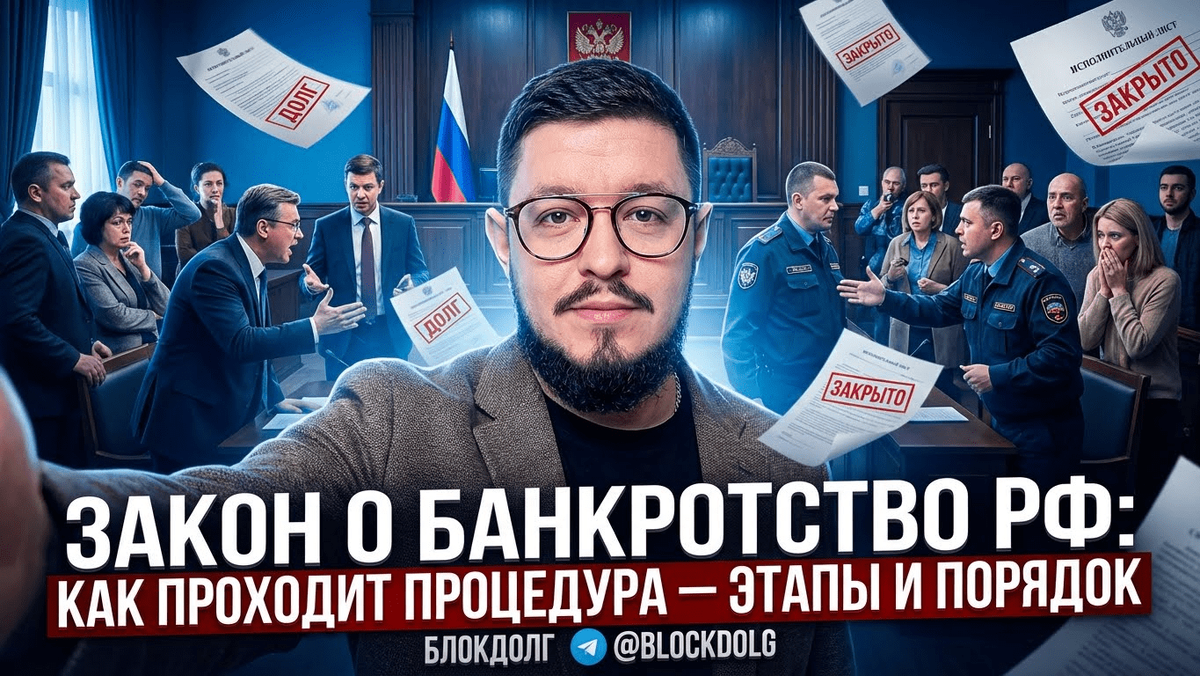    Этапы и порядок процедуры банкротства в России Максим