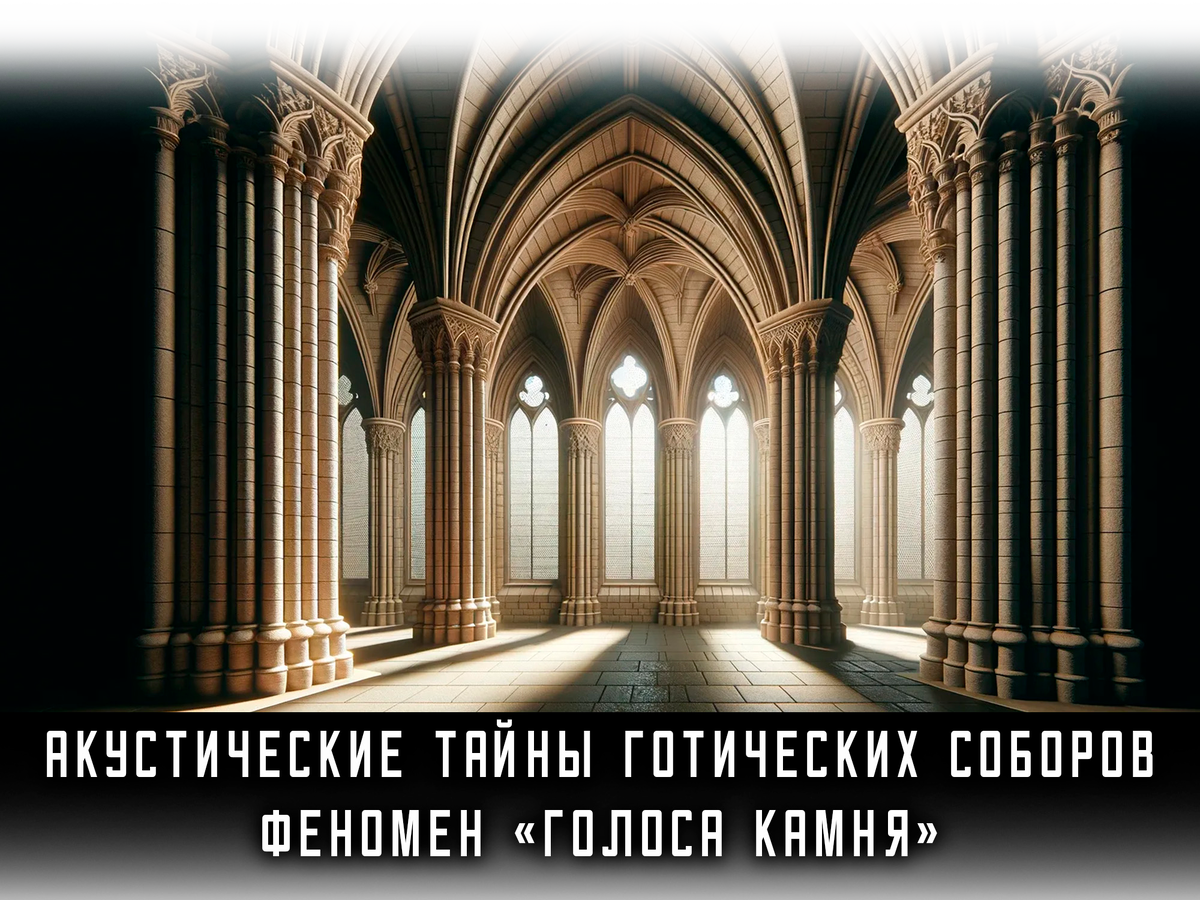 Акустические тайны готических соборов - феномен «голоса камня»