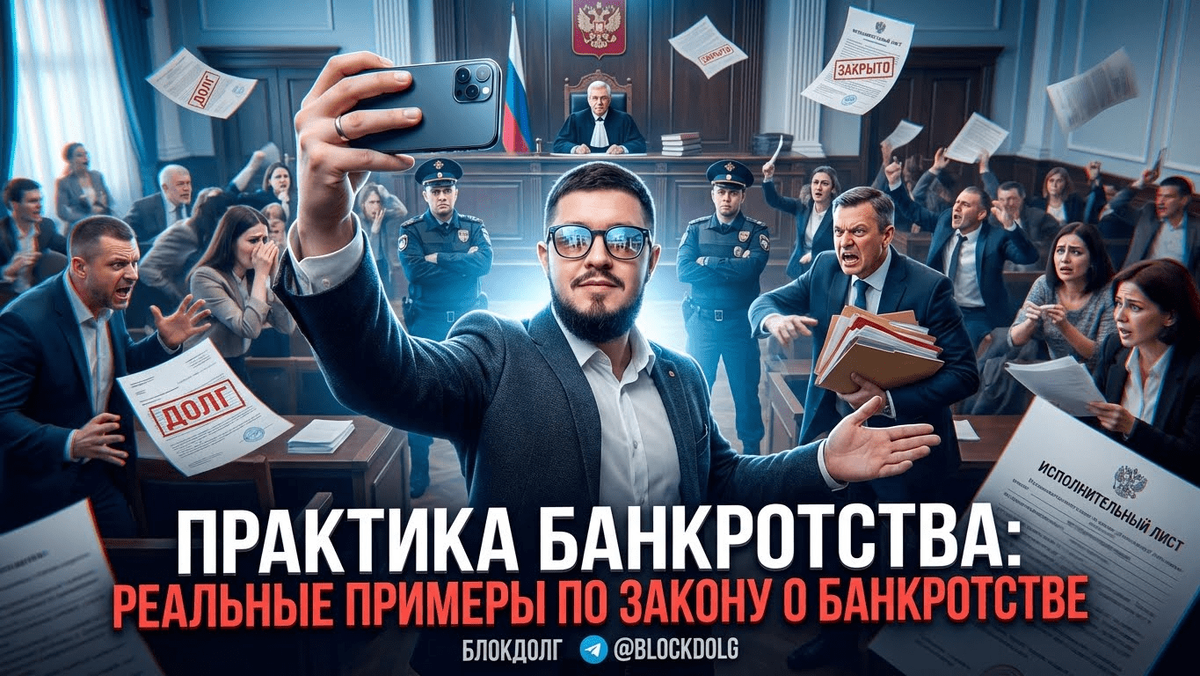    Реальные примеры практики банкротства по закону Максим