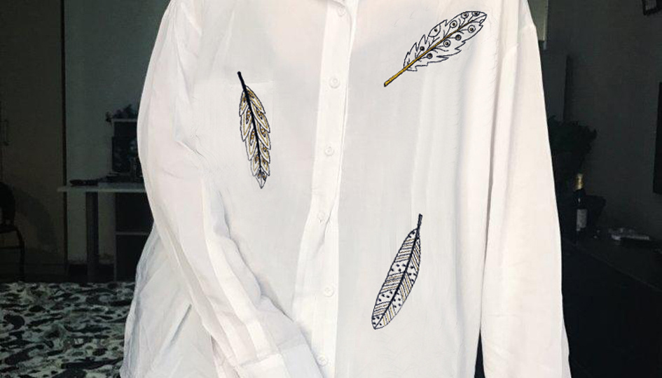 Мастер-класс "Три перышка"