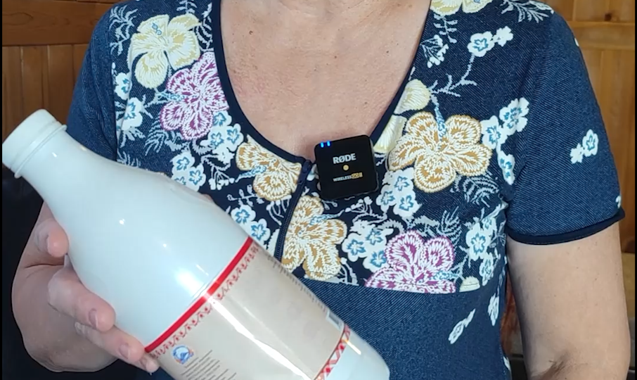 Бутылки из-под молока не выбрасываю!